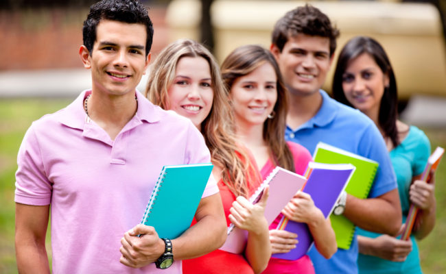 Group of students
